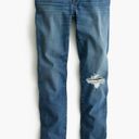 J.Crew NEW NWT  8" Toothpick Jean Newcastle Wash Let Down Hem Ripped Skinny 25 Photo 2