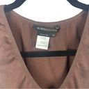 BCBG MAXAZRIA Brown Sleeveless V-Neck Top Sz XSmall Photo 1