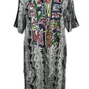 Adidas  Originals Women's Love Unites Graffiti Doodle Athleisure T-Shirt Dress Photo 2