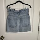 AGOLDE  lettuce high waisted denim mini skirt size 26 spring summer Photo 3