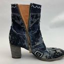 indigo. MARCODELLI BOOTS SUNDANCE COLLECTION WESTERN EMBROIDERED SZ 7 Photo 7