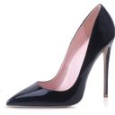 Black Patent Pumps Size 6 Photo 3