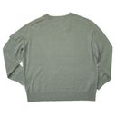 360 Cashmere NWT  Wayne Pocket Crewneck Sweater in Sage Green Cashmere Pullover L Photo 4