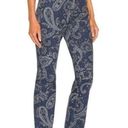 We Wore What NWT  The Icon Night Sky Paisley Straight Leg Jeans Photo 0