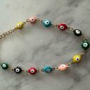 Evil Eye Bracelet multicolor Gold Plated Stainless Steel jewelery Photo 1