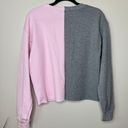 Lulu Simon Studio Unique Tennis Club Country Club Cropped Sweatshirt Size Small Pink Photo 2