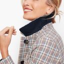 Talbots  Plaid Checkered Mac Classic Lined Jacket Overcoat - 4 Photo 7