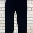 St. John  Signature High Rise Straight Leg Jeans in Black Size 2 Photo 0