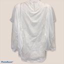 Massimo Dutti  Lace Overlay Flowy Sheer Wings Long Sleeve Dressy Top Sz 4 Photo 5