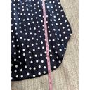 Vintage Blue white polka dot slip dress small Photo 4