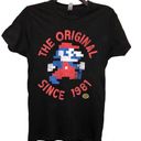 Nintendo Rock Me  Super Mario Brothers Shirt Black Small Photo 0