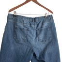 Liz Claiborne  Women Jean Shorts 16W Blue Longer Length Size Effortless Denim Photo 4