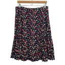 Ralph Lauren  Women's Accordion Pleated Skirt Size 10 Multicolor Photo 1