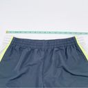 Danskin  Now Women's Woven Running Athletic Shorts Grey Neon Trim Size Medium Photo 5