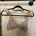 Farm Rio  Lemon Dream Ruffle Bikini Top Photo 2