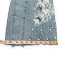 Venus  Floral Applique Wide Leg Flare Bootcut Jeans size 6 Photo 9