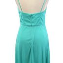 David's Bridal  Womens 12 Dress Aqua Bridesmaid Wedding Fairy Feminine Dainty Y2K Photo 2