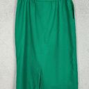 Pendleton Vintage  pencil skirt  12 green wool pockets retro glam twee preppy Photo 5