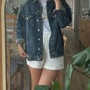 American Eagle Oversized Denim Jacket Photo 3