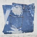 Moda Luxe  Light Wash Bleached High Rise Wide Flare Retro Women’s Jeans Size 10 Photo 6