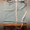 Free People EUC Brookside Tunic Sweater in Starlight Blue oversized 25” p2p SM Photo 11