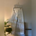 Everlane The Cheeky Jean Organic High Rise White Denim Straight Jeans size 27T Photo 8