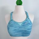 Brooks sports bra size 32B blue Rebound Racer Photo 3