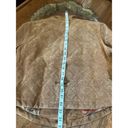 Moda Vintage 90s  International Brown Leather Jacket with Faux Fur Trim - Small Photo 5