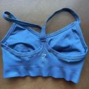 Gymshark  Sweat Seamless Sports Bra in Evening Blue Photo 3