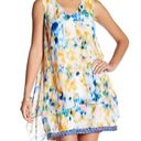 Tracy Reese NWT plenty  rainbow ikat flyaway dress Photo 0