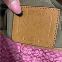 Coach Y2k  Pink Signature Canvas Soho Hamilton Shoulder Bag Photo 11