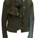 BCBGMAXAZRIA  Military Style Wool Blend Jacket Size S Photo 0