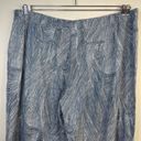 Target Fe Noel x  Blue White Linen Coastal Flowy Wide Leg Pants womens 4X new Photo 7