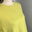 Tommy Hilfiger  Women's Lime Green Sweater ~~Sparkle Logo~~ Photo 2