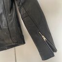 ALLSAINTS  Pataya Lux Black Leather Biker Jacket with Fur Collar Photo 4