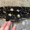 Briggs New York BRIGGS Black All Over Daisy Floral Print Skort | Size 22W Photo 4