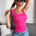 Zeagoo Hot Pink Tank Top Photo 3