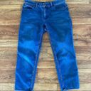 J.Jill  Jeans Womens size 2 Blue Slim Ankle Medium Wash Denim Blue Stretch Photo 4