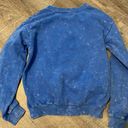 Pink Floyd Blue Stone wash Tie Dye Sweatshirt Dark Side of the Moon size XS Photo 10