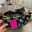 Betsey Johnson  BLACK SKULL INSULATED LUNCH TOTE NWT Photo 3