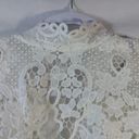 Asilio  The Mind Fall Top White Lace Crop Topper Size 4 Photo 4