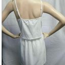 The Loft "" WHITE EYELET OVERLAY TOP CAREER CASUAL DRESS SIZE: 2 NWT $80 Photo 11