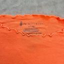 Free People Movement Women's FP Movement Orange Cropped Lettuce Edge T-Shirt Size M Photo 1