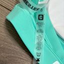 The Bar Chestee x Bella Kandace Halter Sports Bra Mint Green Size 8 Photo 7