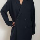 Wilfred  Aritzia CHERRELLE Black Double Breasted Blazer Jacket Size S Photo 10