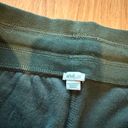 Aerie Dark Green Velvet Flare Sweatpants Photo 3