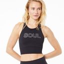 Lululemon  x SoulCycle Ebb To Train Sports Bra in Black Size 6 Photo 0