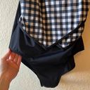 One Piece Fit 4 u swimsuit  plaid gingham tummy cottage core beach vacation 60s Photo 3