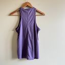 Nike  Dri-FIT One Tank Purple Athletic Yoga‎ Running Top Womens Size M Photo 7