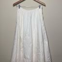 House Of CB  Cora White Gathered Midi Skirt Photo 3